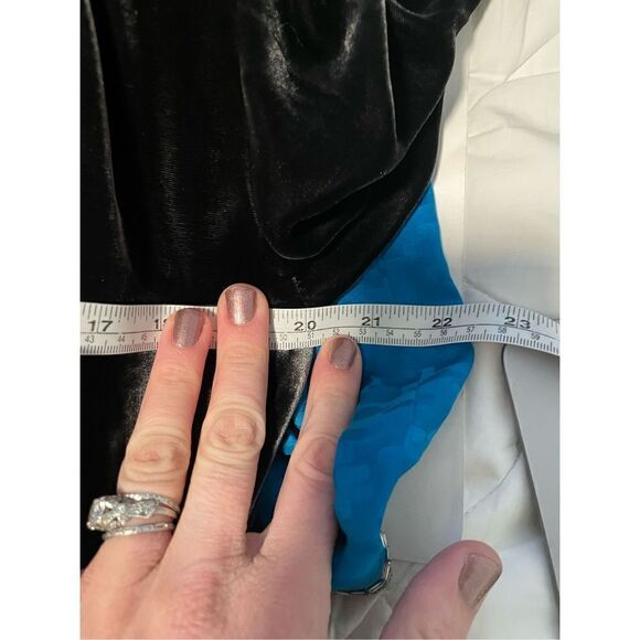 Sundance Aviana Velvet Wrap Jumpsuit in Smoke Gray Size PXXS - Picture 11 of 14